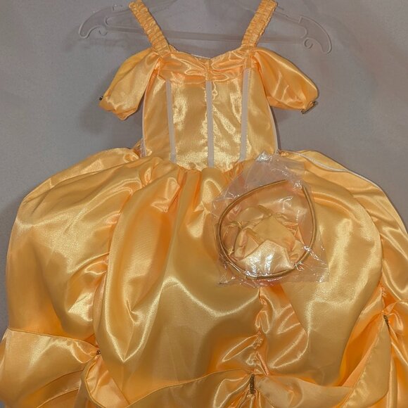 CLOSEOUT NEW princess beauty girl dress costume Birthday Halloween 2-3 years - Picture 1 of 4